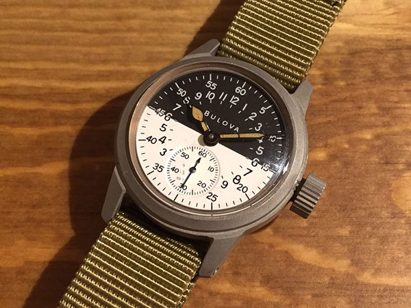 ブローバ アメリカ軍官給品 WW2 第二次世界大戦 24時間時計 ミリタリーウォッチ 手巻き式 BULOVA