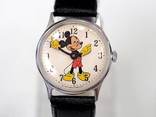 Usタイム ミッキーマウス ディズニー 機械式手巻き インガソール Us Time