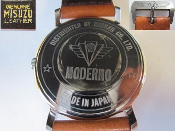 【レトロ・希少ビンテージ、稼働中】MODERNO マイティマウス 手巻き 腕時計