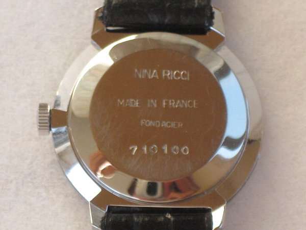 ニナ・リッチ レディース 手巻き 17石 ETA2512-1 フランス製 NINA RICCI