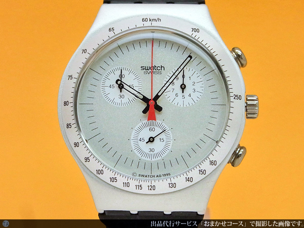 スウォッチ SWATCH アルミニウム アイロニー・クォーツクロノグラフ 腕時計(アナログ)