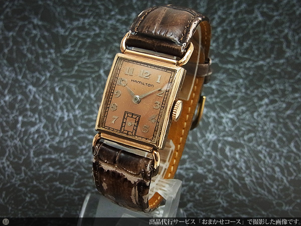 正規 腕時計メンズ動作良好ハミルトンHAMILTON手巻き1947年製Cal.980 