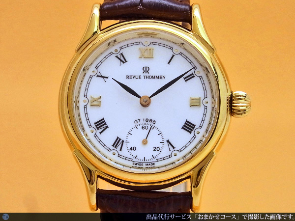 レビュー・トーメン REVUE THOMMEN GT1885 REVUE Cal.81搭載 スモール ...