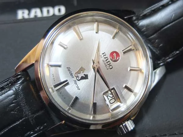 [期間限定]ラドー RADO ゴールデンホース 純正風防 カレンダー正常