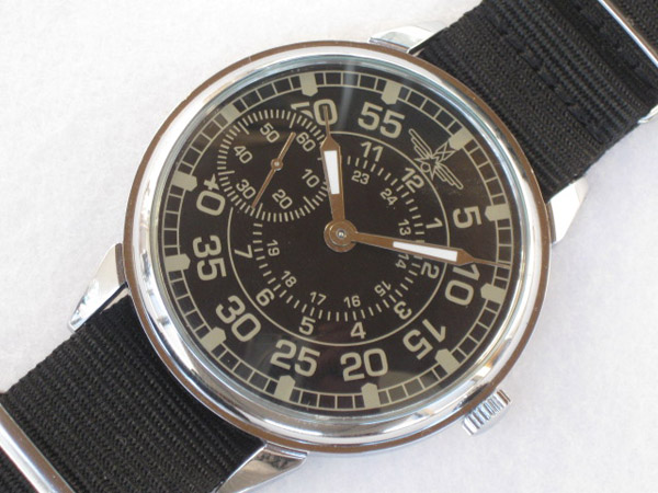 シュトルマンスキー パイロット時計 手巻き - 腕時計(アナログ)