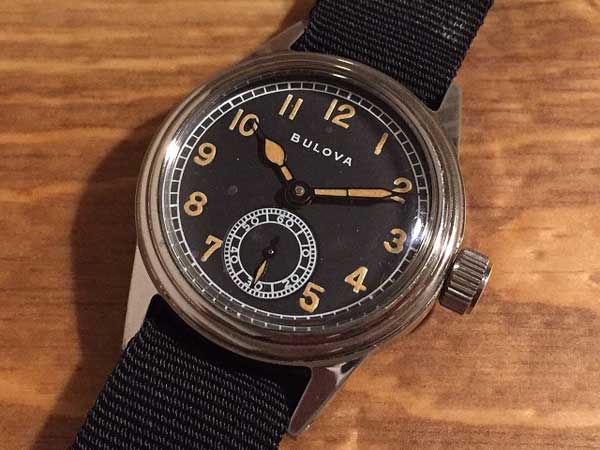 ブローバ アメリカ軍官給品 WW2 第二次世界大戦 ミリタリーウォッチ 手巻き式 BULOVA