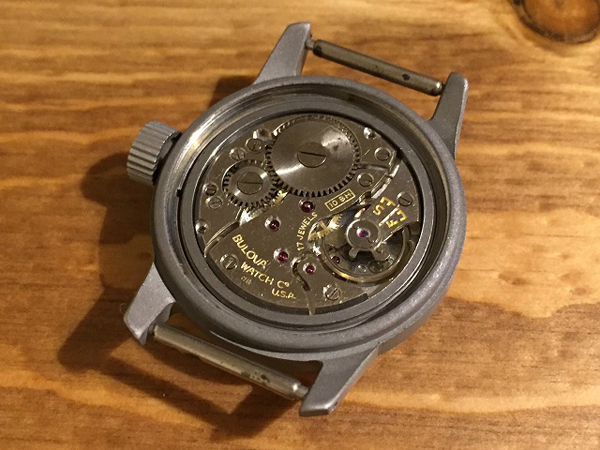 ブローバ アメリカ軍官給品 WW2 第二次世界大戦 24時間時計 ミリタリーウォッチ 手巻き式 BULOVA