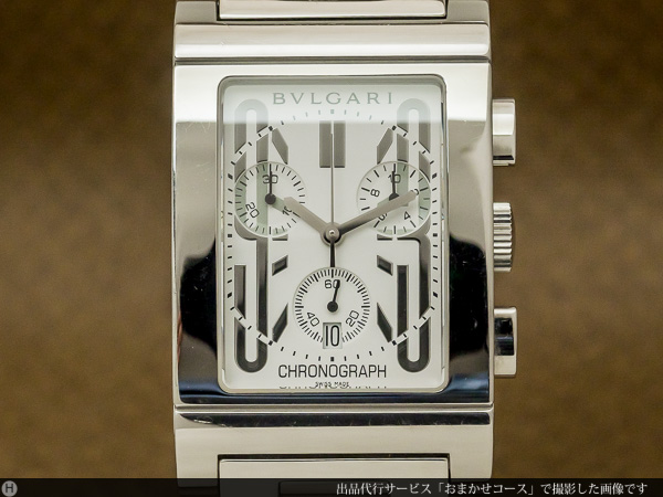 BVLGARI 時計 レッタンゴロ クロノグラフ www.krzysztofbialy.com