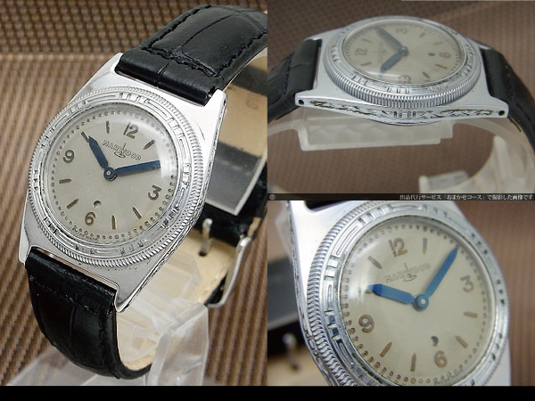 ハーウッド オートマチック 4面ツートンダイヤル 世界初の自動巻腕時計 ...