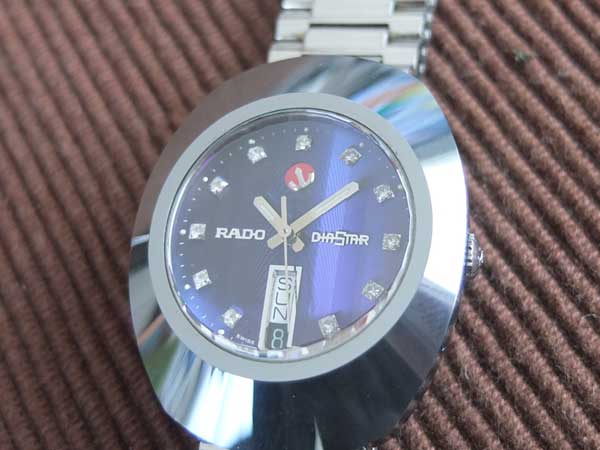 ラドー RADO DIASTAR ダイヤスター 自動巻 紫紺文字盤 美品 | 時計の 
