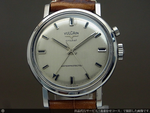 バルカン クリケット 世界初の手巻きアラーム腕時計 アンティーク 