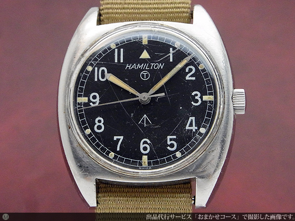ハミルトン イギリス軍用時計 英国陸軍官給品 ブロードアロー W10-6645 