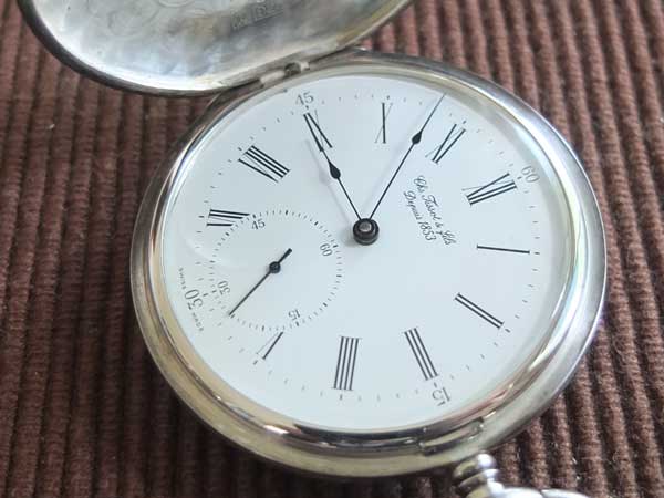 Tissot ティソ 1853 懐中時計 シルバー 手巻き