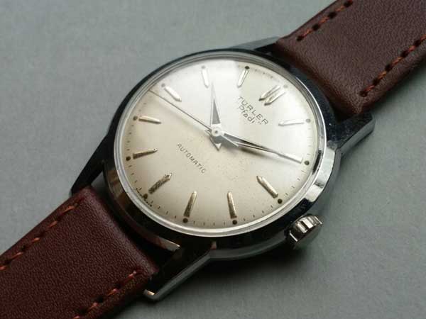 スイス アンティークTURLER 手巻きバングル腕時計