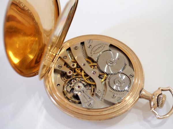 ハワード ポケットウォッチ 懐中時計 機械式 手巻き 1915年製造 アメリカ製