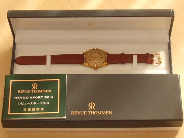 なしRevue Thommen腕時計  レビュースポーツ50's  50's復刻版