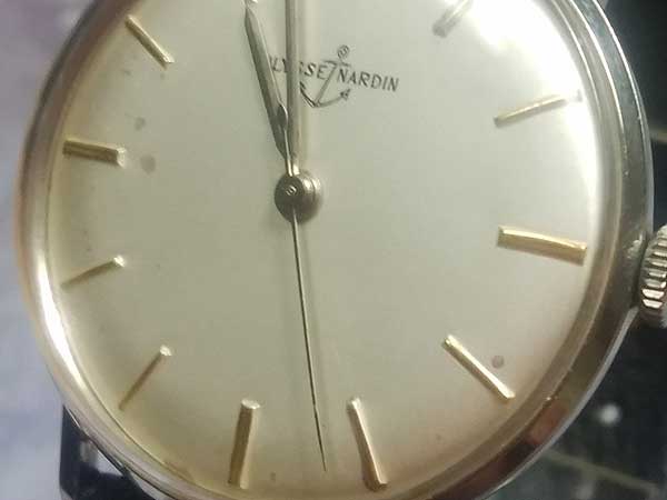ユリス・ナルダン Ulysse Nardin 1950年代 手巻腕時計