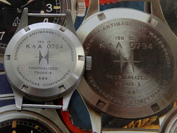 ハミルトン ケニア陸軍用時計 ブロードアロー 1960年代製 HAMILTON