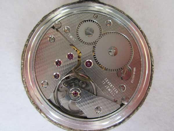 バーグランド BERGLAND 17石 手巻き 懐中時計 スイス製 ETA6498