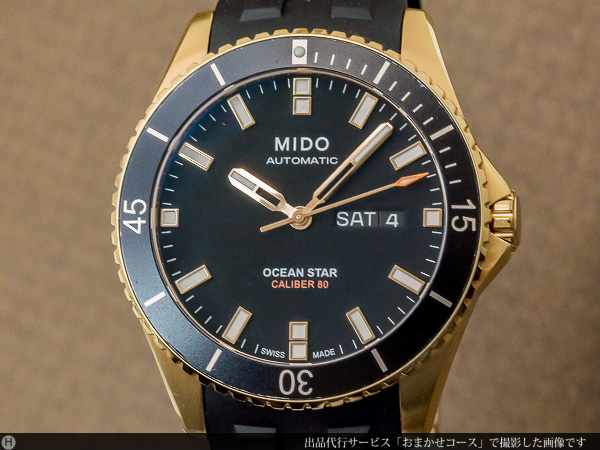 ミドー オーシャンスター MIDO OCEAN STAR オートマチック RG-PVD 精悍なメンズモデル ボックス&ギャランティ付き