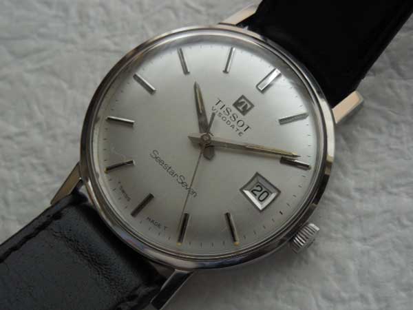 ティソ TISSOT VISODATE シースターセブン 手巻 美品