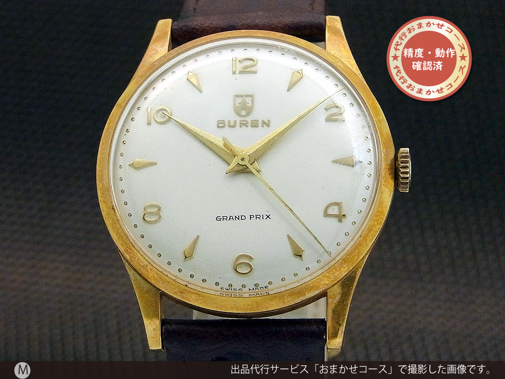 OKURA時計BUREN GRANDPRIX 腕時計 - 腕時計(アナログ)