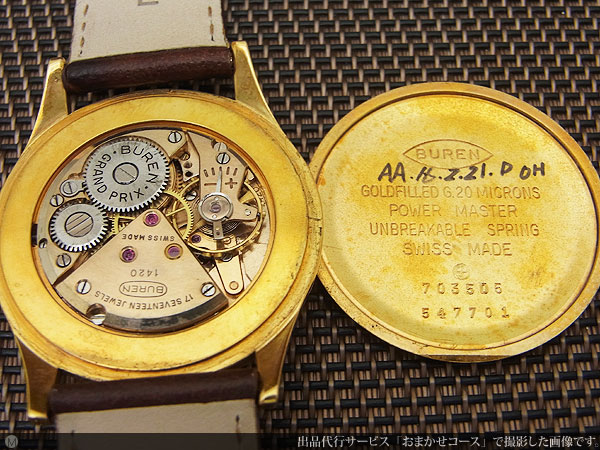 OKURA時計BUREN GRANDPRIX 腕時計 - 腕時計(アナログ)