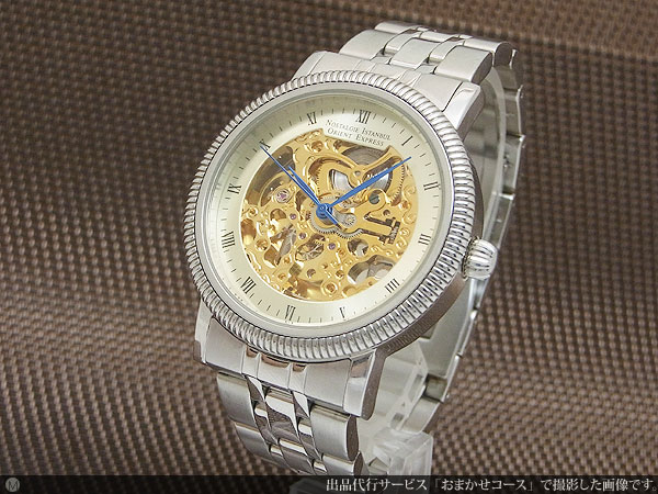 ノスタルジーイスタンブール 自動巻時計 アンティーク 腕時計 スケルトン何卒お願いします