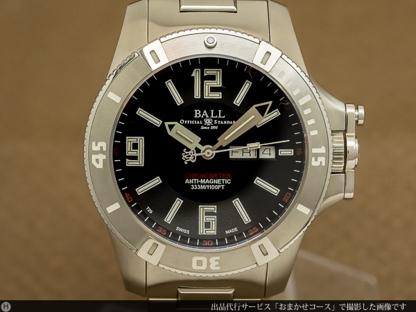 ボール・ウォッチ/BALL Watch エンジニア ハイドロカーボン スペースマスター オートマチック デイト クロノメーター メンズモデル ボックス&取扱説明書付き