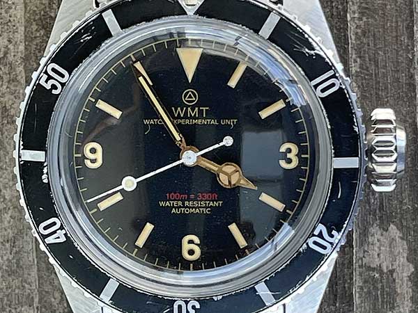 新品！WMT ROYAL MARINE SEA DIVERダイヤル エイジド加工