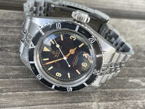 世界30本限定 WMT 369ダイアル ロイヤルマリン ビンテージ加工済 wmt watch 付属品全て有 レア 未使用 SEA DIVER WMT 319-09