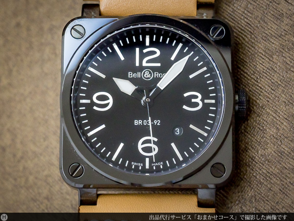 ベル&ロス Bell & Ross BR03-92 アビエーション ブラックセラミック ...