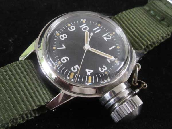 ELGIN TYPE A 554 ミリタリーウオッチ - 腕時計(アナログ)