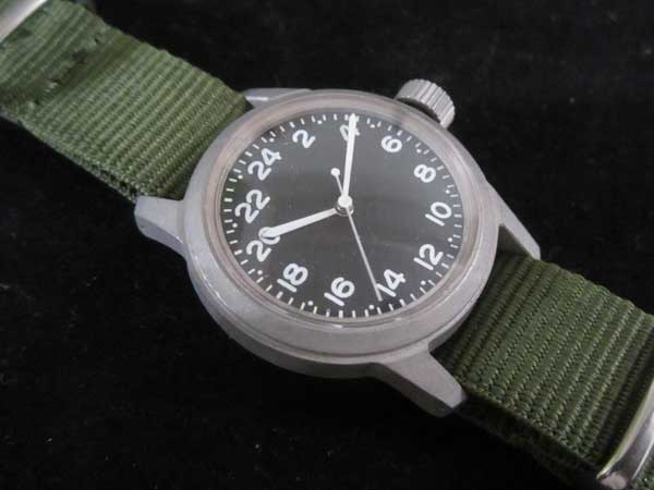 エルジン アメリカ陸軍航空隊 A-12 24時間時計 未使用品ケース