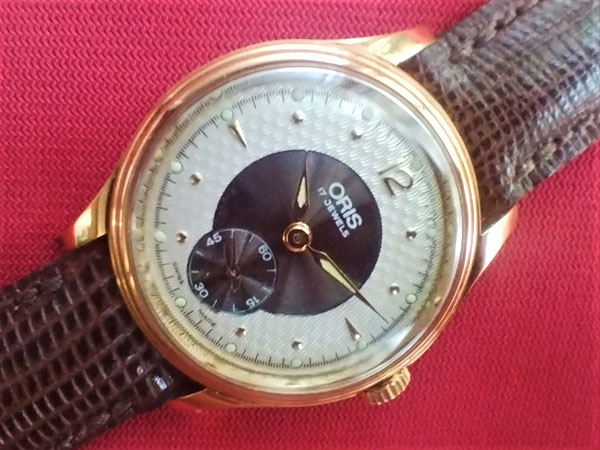 〈整備済み〉ORIS/美品★オリスメンズ腕時計/ヴィンテージ/スイス手巻き947
