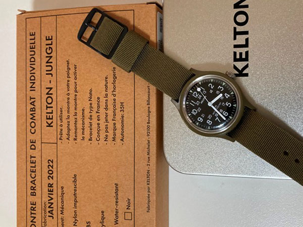KELTON (French Timex) Jungle/Camper 手巻き 保証書等付属