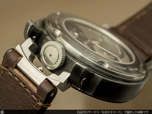 アノーニモ ANONIMO ミリターレ パネライテイスト MODELLO 2010 10周年記念モデル オートマチック デイト  バックスケルトン 精悍なメンズモデル [ 代行おまかせコース ]