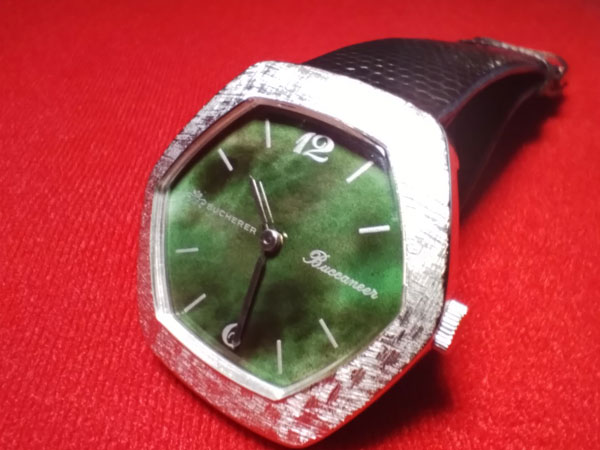 BUCHERER ブヘラ BUCCANEER バッカニア 2針 手巻き 収納ケース付き ドレスウオッチ
