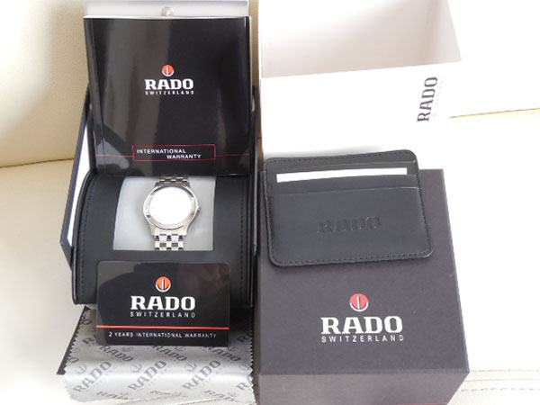 ラドー RADO ダイアスター クォーツ BOX・取説・保証カード付 未使用品