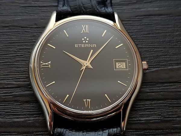 ETERNA エテルナ メンズ 腕時計 ゴールド クォーツ QUARTZ