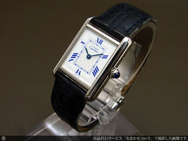 【電池交換済み】 Cartier カルティエ マストタンク 925 腕時計ゴールドサイズ