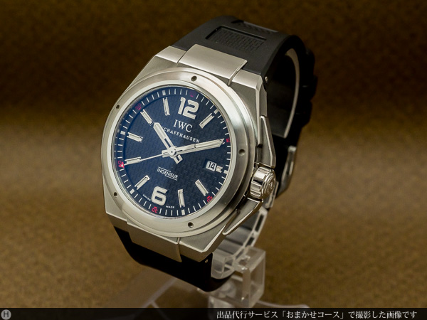 IWC インジュニア ミッションアース Ref.IW323601 対磁性モデル オートマチック デイト ラバーベルト仕様 ボックス&正規ギャランティ付き INGENIEUR