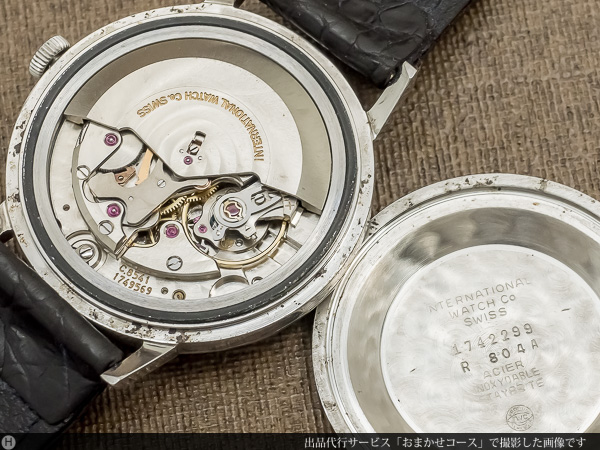 ☆訳あり 【IWC SCHAFFHAUSEN】IWC オールドインター Cal.8541 デイト A813A 自動巻き メンズ_722829【ev20】