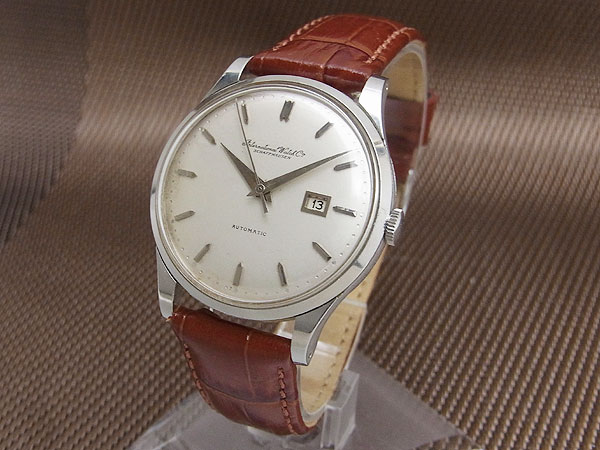 IWC オールドインター Ref.R347A SS ぺラトン式 Cal.8531 寄り目 デイト 筆記体ロゴ オートマチック 2019年9月OH済 修理明細付属 INTERNATIONAL WATCH Co. [代行おまかせコース]