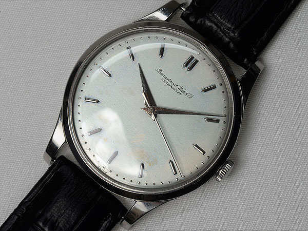  IWC オールドインター Schffhausen 手巻き シルバーダイアル 不屈の名機 Cal.89 搭載モデル