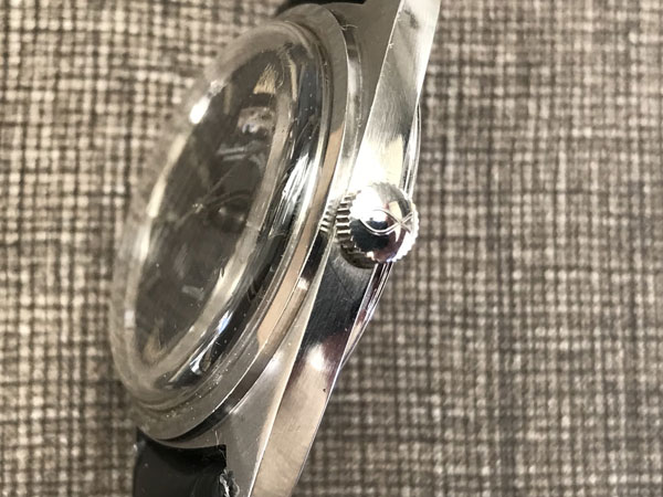 IWC オールドインター ブルーダイヤル 筆記体ロゴ