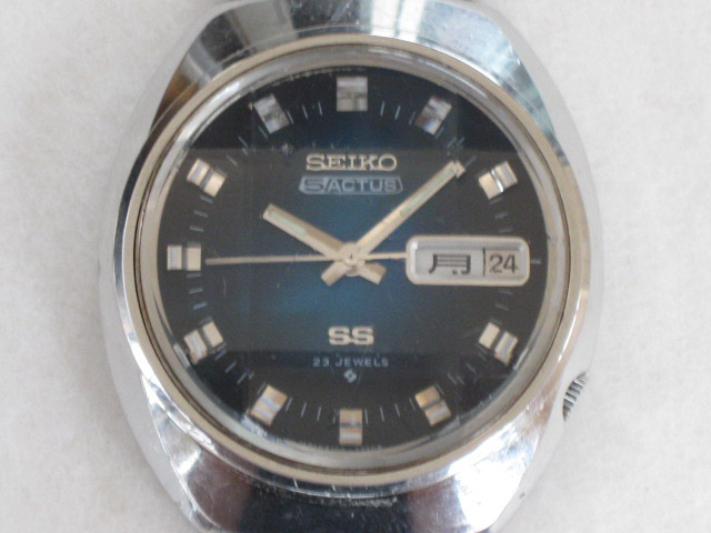 SEIKO セイコー 5ACTUS SS 25石  自動巻き 腕時計機械式腕時計