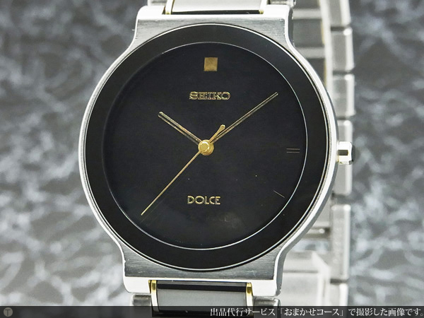 【稼働品】SEIKO 腕時計 DOLCE 5S21-6020