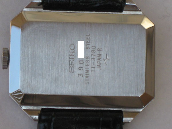セイコー 11-3780 オーバーホール済・修理保証書付属 手巻き オクタゴンケース SEIKO