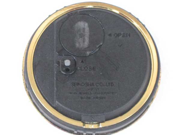 セイコー 置時計 珍品 テープカッター台 セロテープ用 カタツムリ型 クオーツ SEIKOSHA